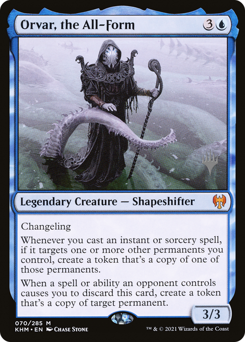 Orvar, the All-Form (PPKHM-70P) - Kaldheim Promos