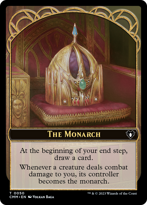The Monarch (TCMM-050) - Commander Masters Tokens Foil