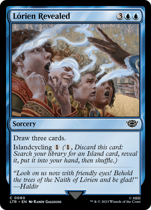 Lorien Revealed (LTR-060) - The Lord of the Rings: Tales of Middle-earth Foil