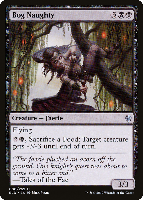 Bog Naughty (ELD-080) - Throne of Eldraine