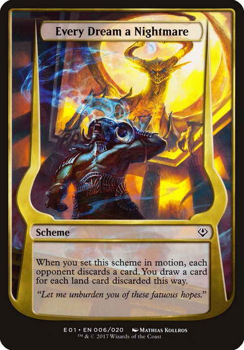 Every Dream a Nightmare (Archenemy: Nicol Bolas) (OVER-06★) - Archenemy: Nicol Bolas Schemes