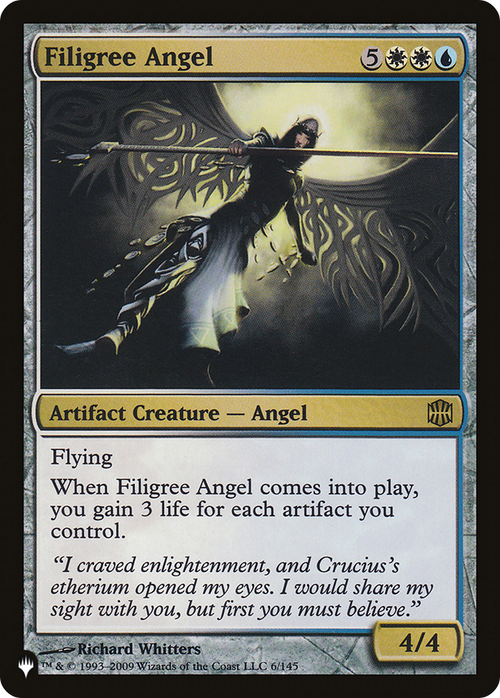 Filigree Angel (LIST-ARB-6) - The List