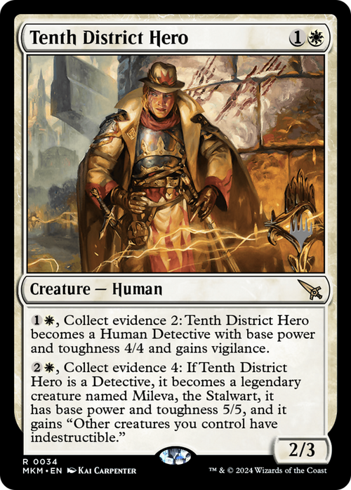 Tenth District Hero (PPMKM-034) - Murders at Karlov Manor Promos