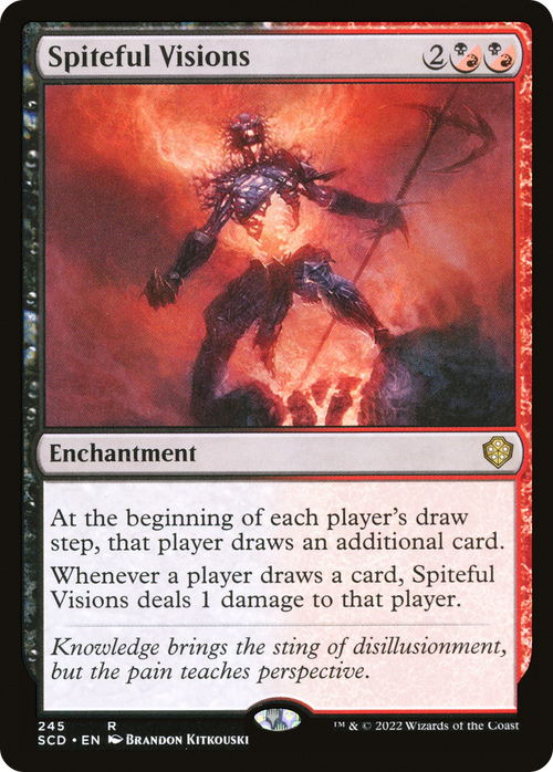 Spiteful Visions (SCD-245) - Starter Commander Decks