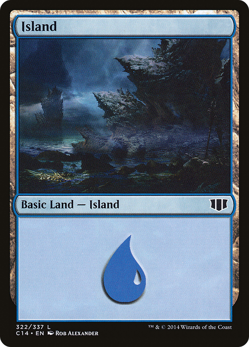 Island (322) (C14-322) - Commander 2014