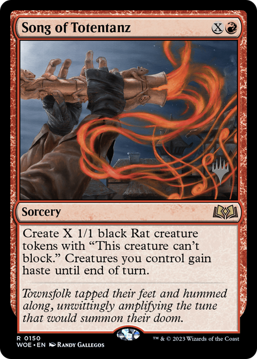 Song of Totentanz (PPWOE-150) - Wilds of Eldraine Promos Foil