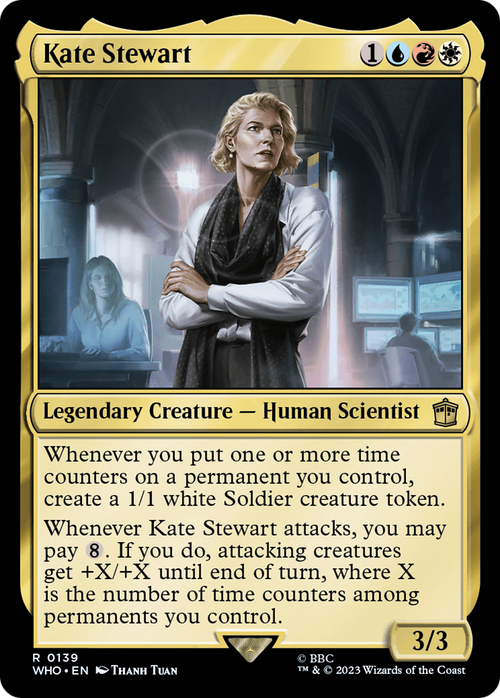 Kate Stewart (WHO-139) - Doctor Who Foil