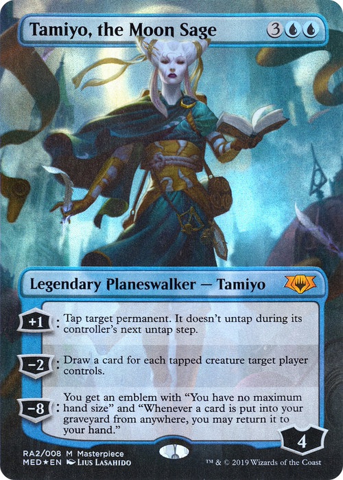 Tamiyo, the Moon Sage (MED2-RA2) - Mythic Edition (Borderless) Foil