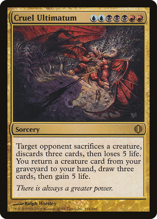 Cruel Ultimatum (ALA-164) - Shards of Alara
