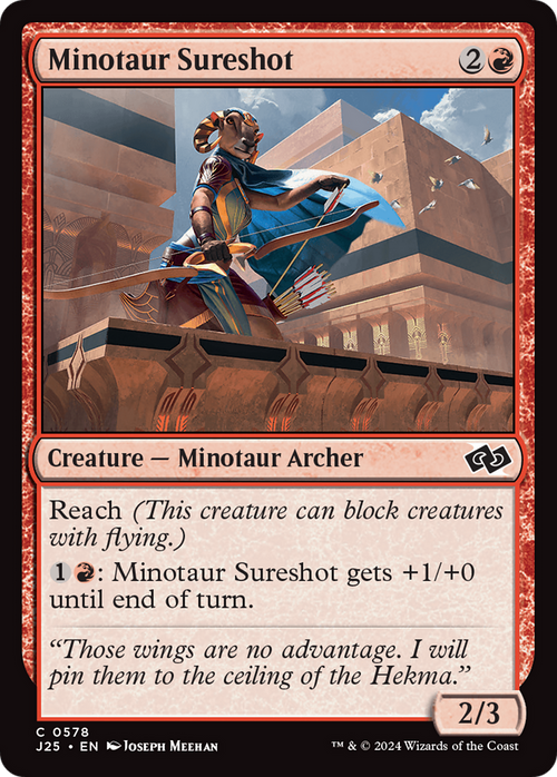 Minotaur Sureshot (J25-578) - Foundations Jumpstart