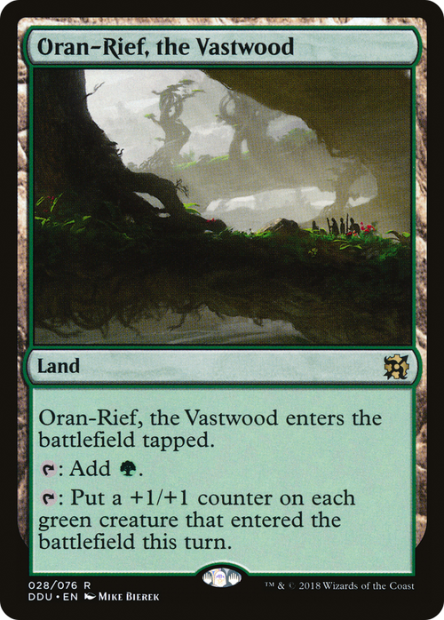 Oran-Rief, the Vastwood (DDU-028) - Duel Decks: Elves vs. Inventors