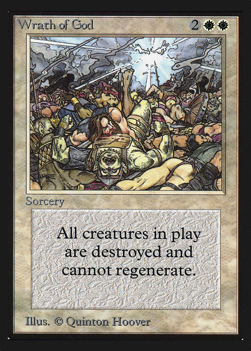 Wrath of God (CE) (CED-) - Collectors' Edition