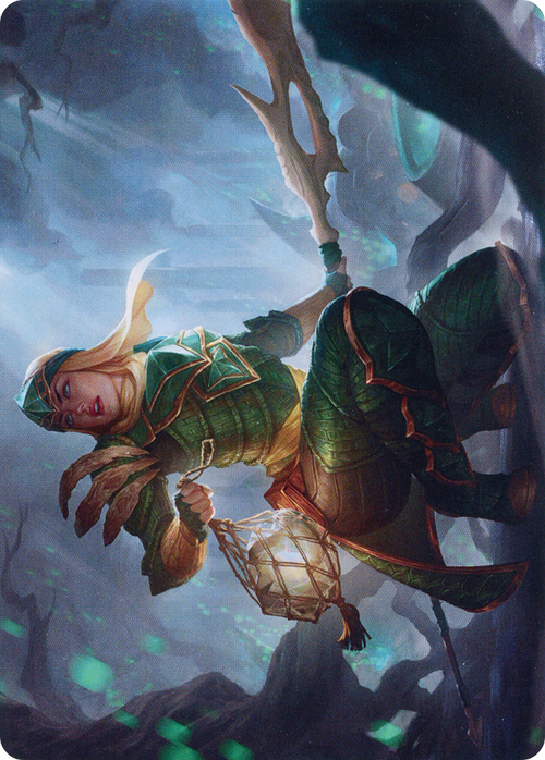 Argothian Opportunist // Argothian Opportunist (ABRO-022) - The Brothers' War Art Series (Borderless) Foil