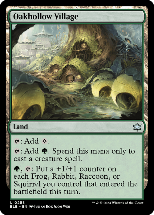Oakhollow Village (BLB-258) - Bloomburrow