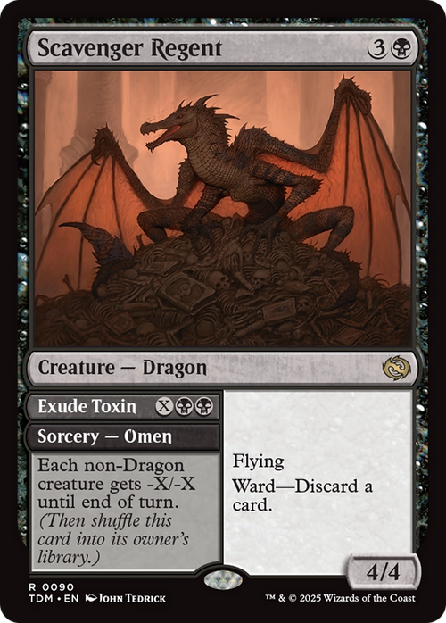 Scavenger Regent (TDM-090) - Tarkir: Dragonstorm