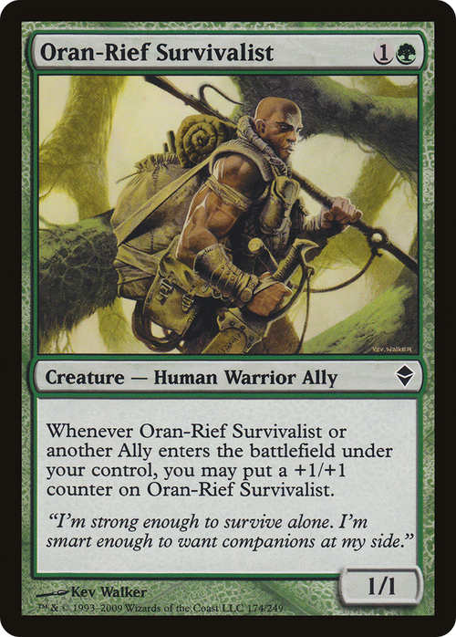 Oran-Rief Survivalist (ZEN-174) - Zendikar Foil