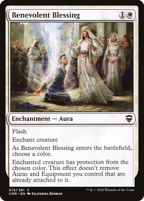 Benevolent Blessing (CMR-013) - Commander Legends Foil