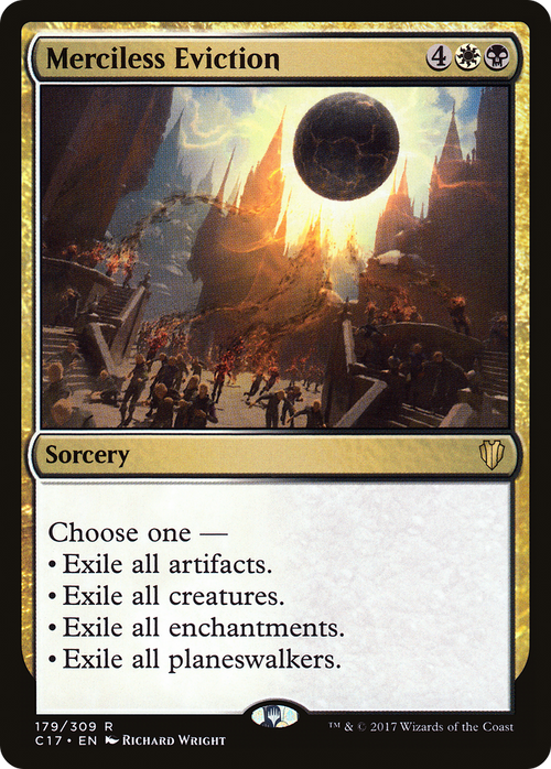 Merciless Eviction (C17-179) - Commander 2017