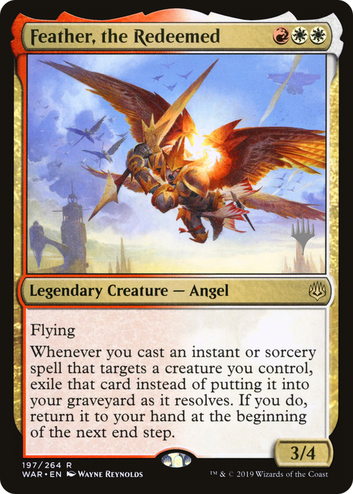 Feather, the Redeemed (PPTHB-197P) - War of the Spark Promos