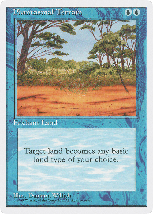 Phantasmal Terrain (4ED-) - Fourth Edition