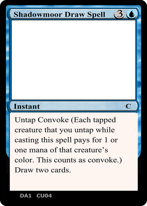 Shadowmoor Draw Spell (UNK-) - Unknown Event