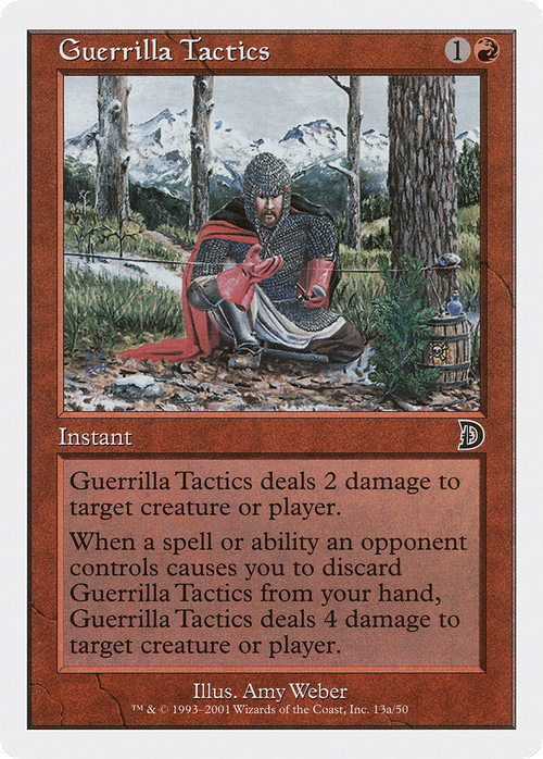 Guerrilla Tactics (13a) (DKM-13A) - Deckmasters