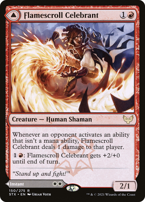 Flamescroll Celebrant (STX-150) - Strixhaven: School of Mages