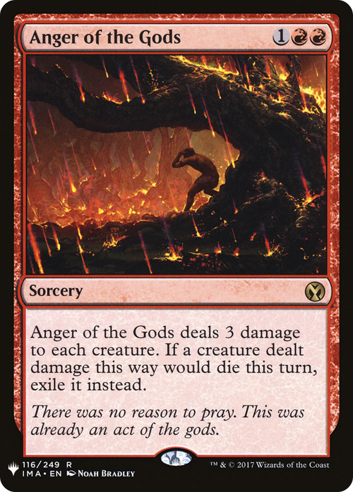 Anger of the Gods (LIST-IMA-116) - The List