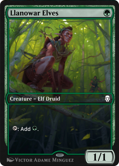 Llanowar Elves (PANA-004) - MTG Arena Promos
