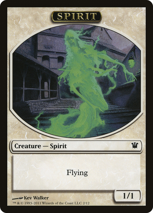 Spirit Token (ISD-002) - Innistrad Tokens