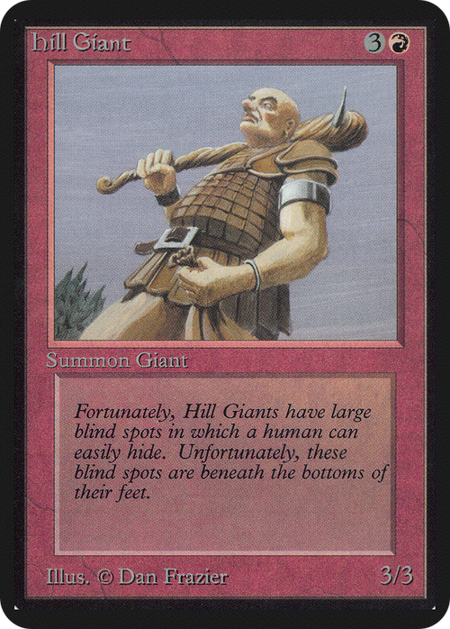 Hill Giant (LEA-) - Limited Edition Alpha