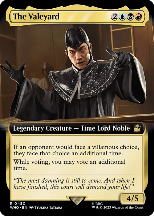 The Valeyard (Extended Art) (WHO-450) - Doctor Who: (Extended Art)