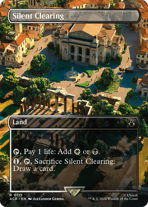 Silent Clearing (Borderless) (ACR-115) - Assassin's Creed Foil