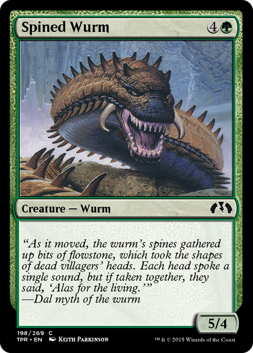 Spined Wurm (TPR-198) - Tempest Remastered