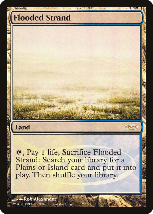 Flooded Strand (JDG-007) - Judge Gift Cards 2009 Foil