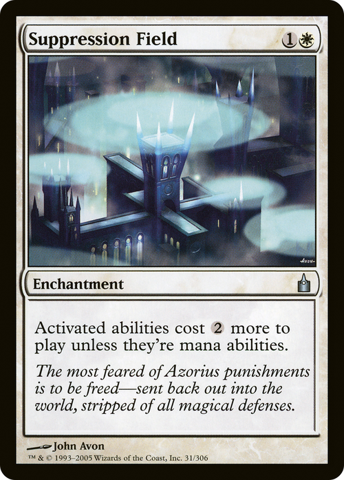 Suppression Field (RAV-031) - Ravnica: City of Guilds