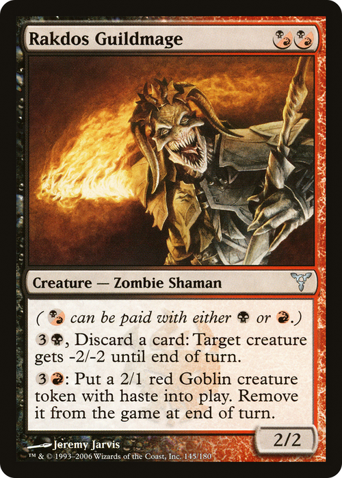 Rakdos Guildmage (DIS-145) - Dissension Foil