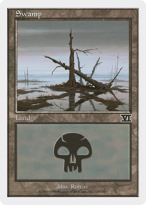 Swamp (339) (6ED-339) - Classic Sixth Edition