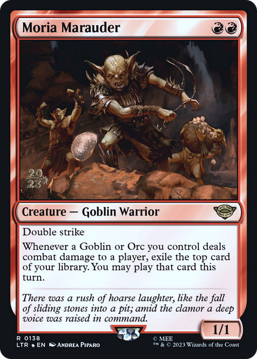 Moria Marauder (PRE-138) - Tales of Middle-earth Promos Foil