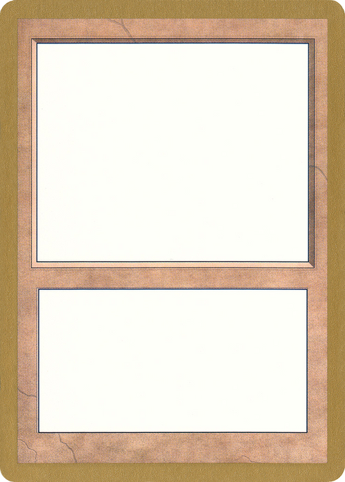 1998 World Championship Blank Card (WCD-) - World Championship Decks 1998