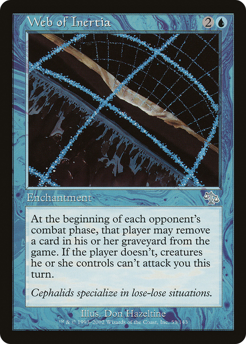 Web of Inertia (JUD-053) - Judgment Foil
