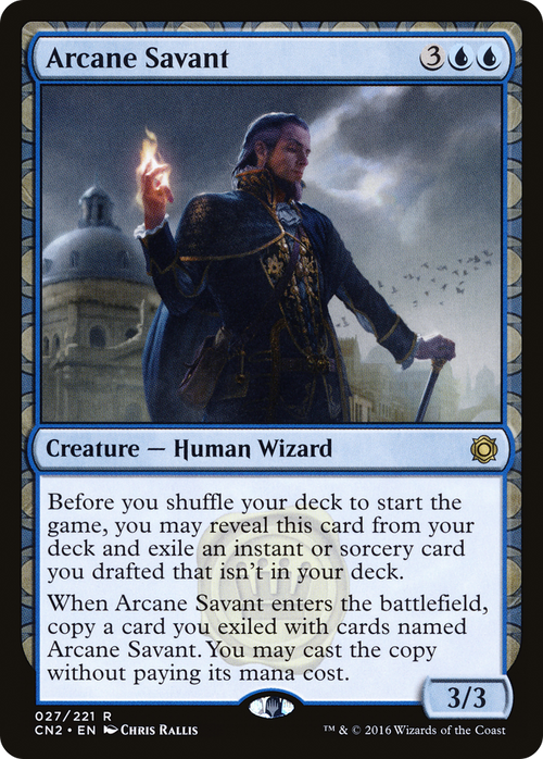 Arcane Savant (CN2-027) - Conspiracy: Take the Crown: (draft) Foil