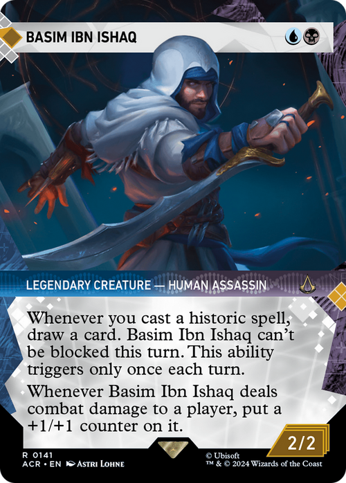 Basim Ibn Ishaq (Showcase) (ACR-141) - Assassin's Creed: (Showcase) (Borderless)