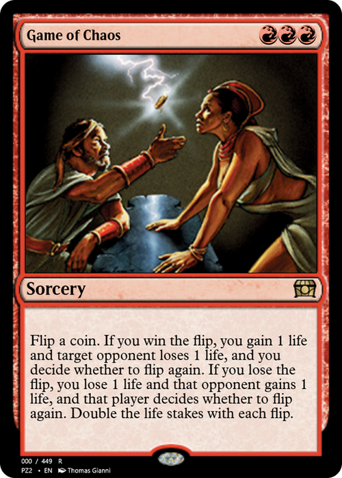 Game of Chaos (PZ2-65821) - Treasure Chest Foil