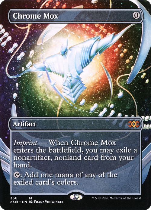 Chrome Mox (Borderless) (2XM-358) - Double Masters (Borderless)