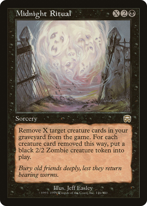 Midnight Ritual (MMQ-146) - Mercadian Masques Foil
