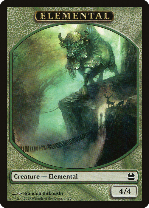Elemental Token (MMA-011) - Modern Masters Tokens
