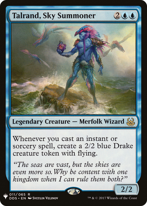 Talrand, Sky Summoner (LIST-DDS-11) - The List