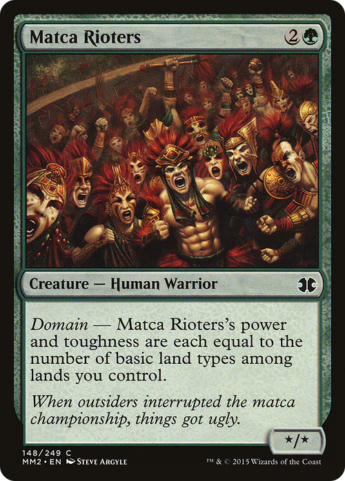 Matca Rioters (MM2-148) - Modern Masters 2015