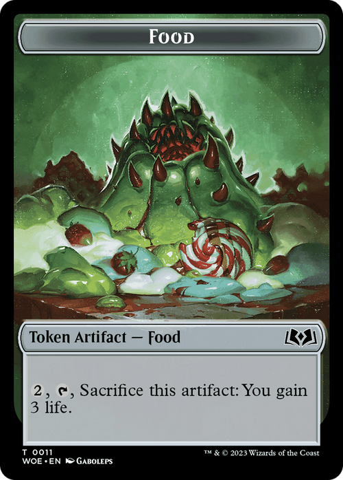 Food (TWOE-011) - Wilds of Eldraine Tokens